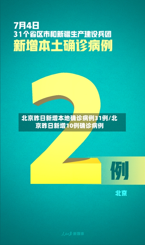 北京昨日新增本地确诊病例31例/北京昨日新增10例确诊病例